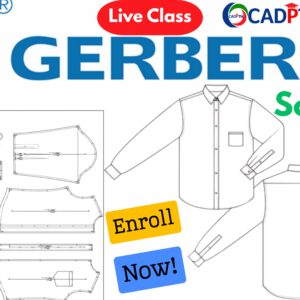 Online Shirt Pattern Making Live Class 2025