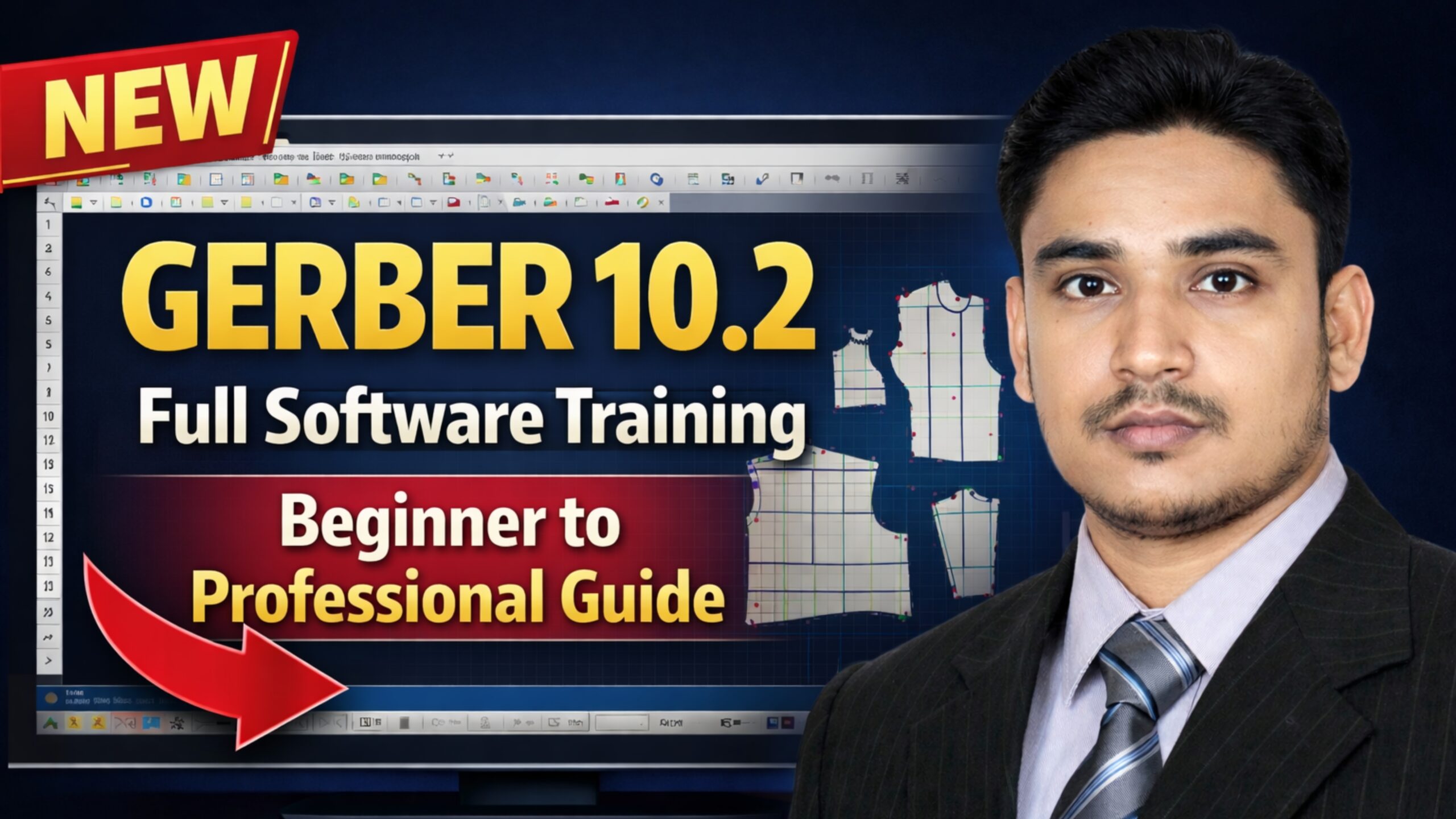 Free Gerber Pattern Making Course | Live Class 1 Part 1 | Full Guide