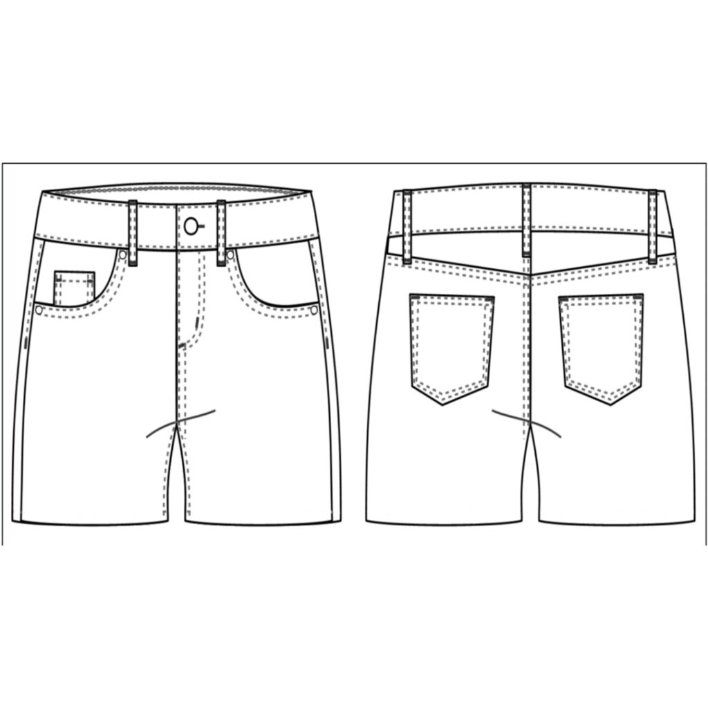 Short Pants Pattern Making