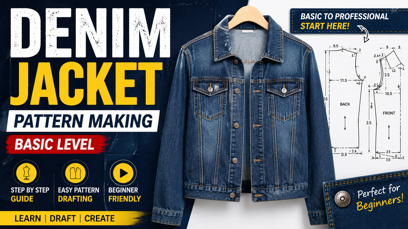 Professional Jacket Pattern Making Course 2026